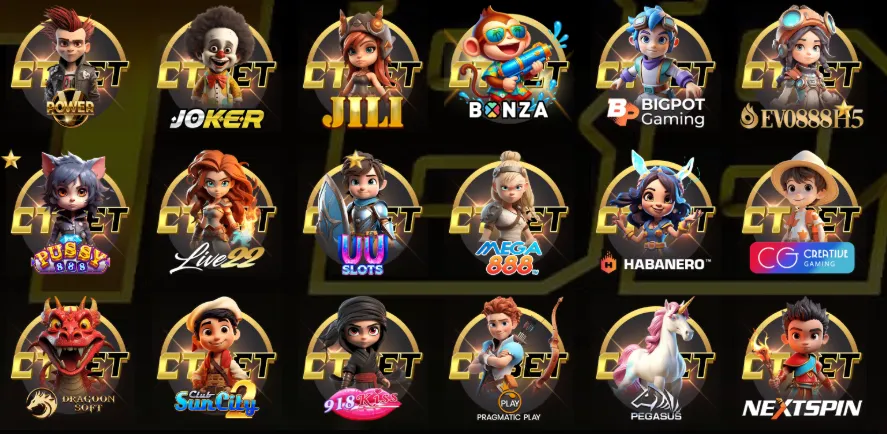 CTBet Casino Games